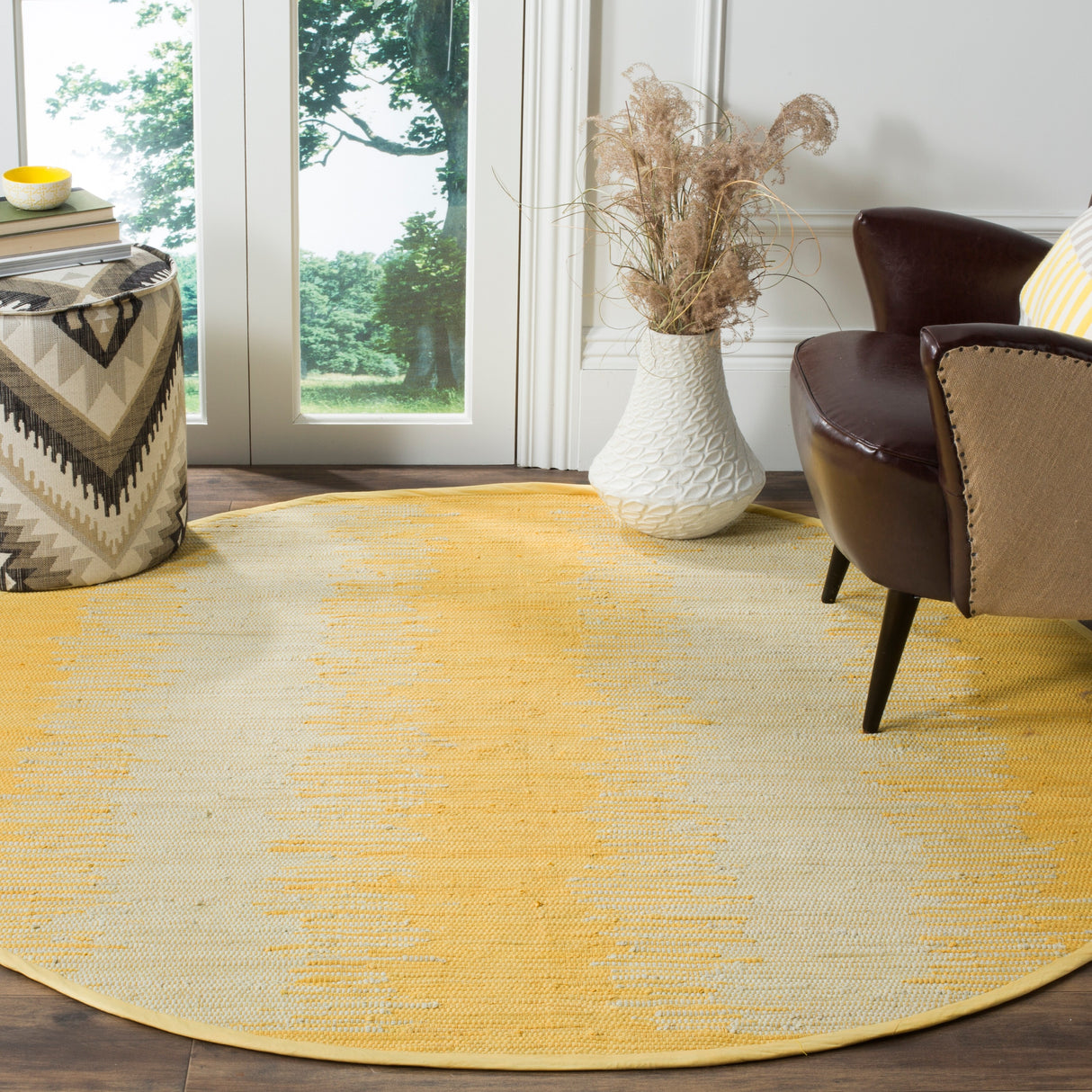 SAFAVIEH Handmade Flatweave Montauk Darcy Casual Cotton Rug