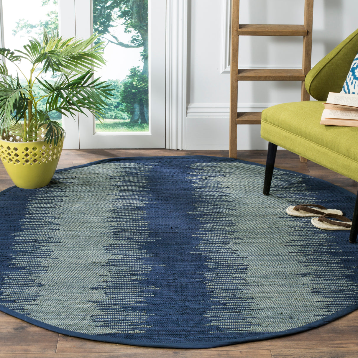 SAFAVIEH Handmade Flatweave Montauk Darcy Casual Cotton Rug