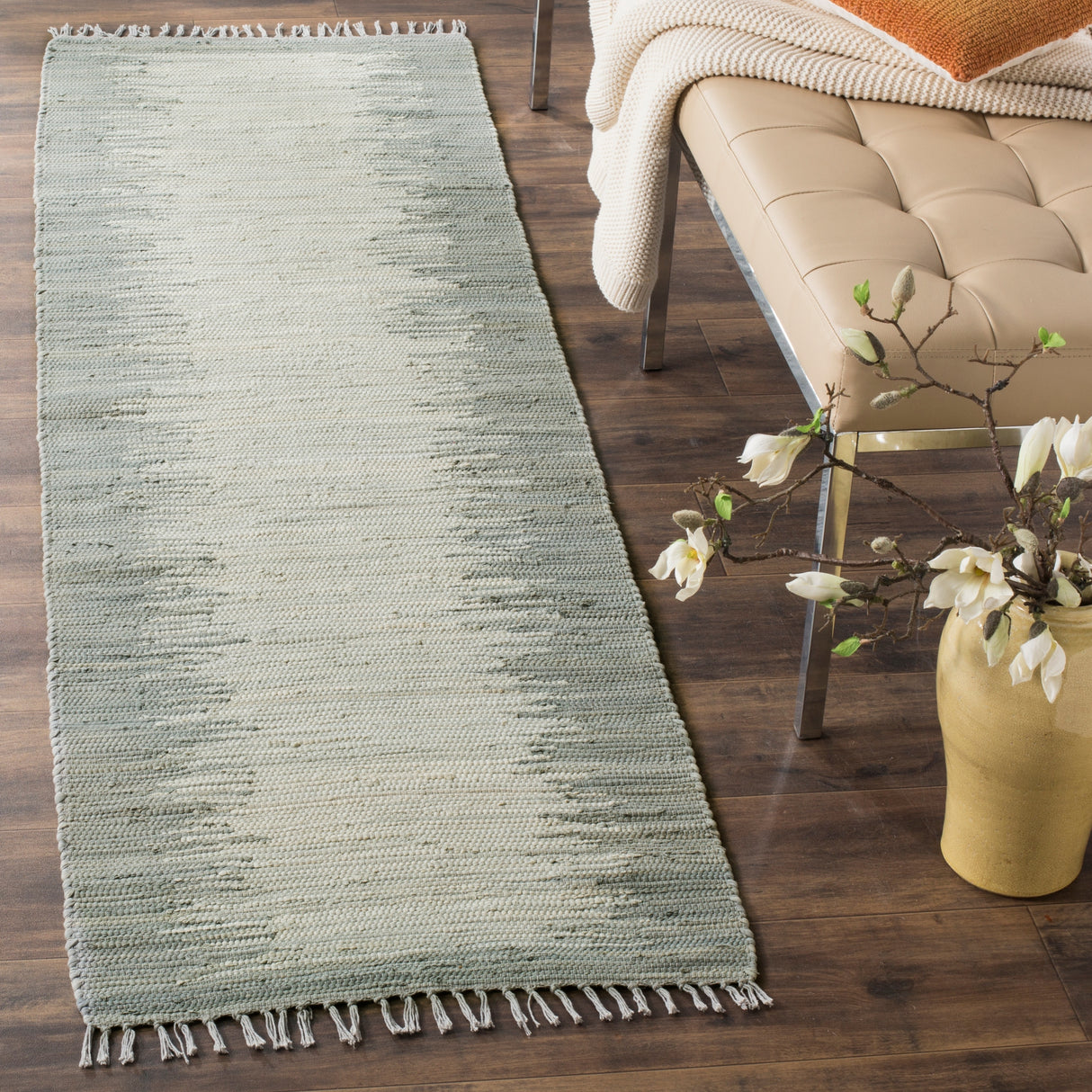 SAFAVIEH Handmade Flatweave Montauk Darcy Casual Cotton Rug