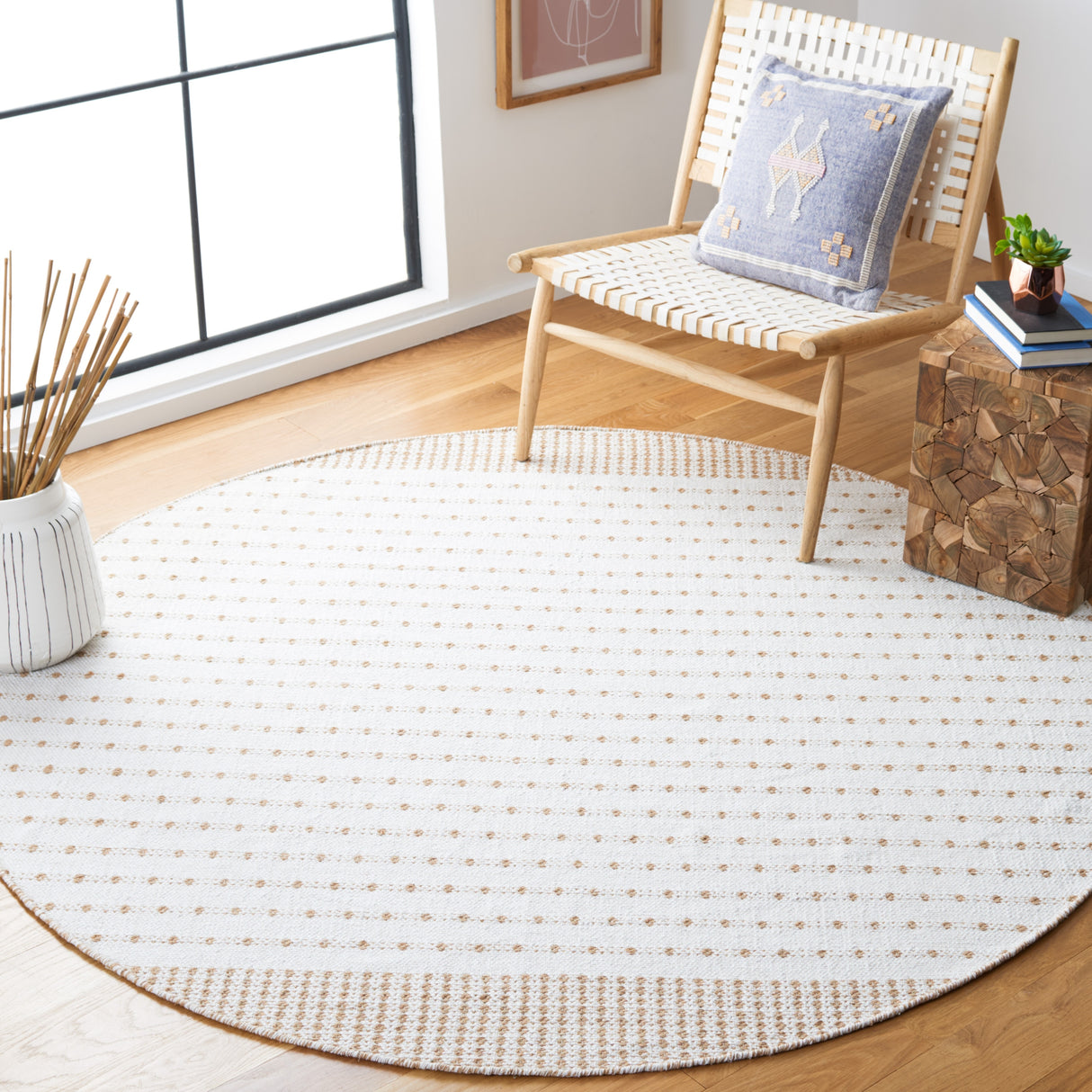 SAFAVIEH Handmade Flatweave Montauk Helena Cotton Rug