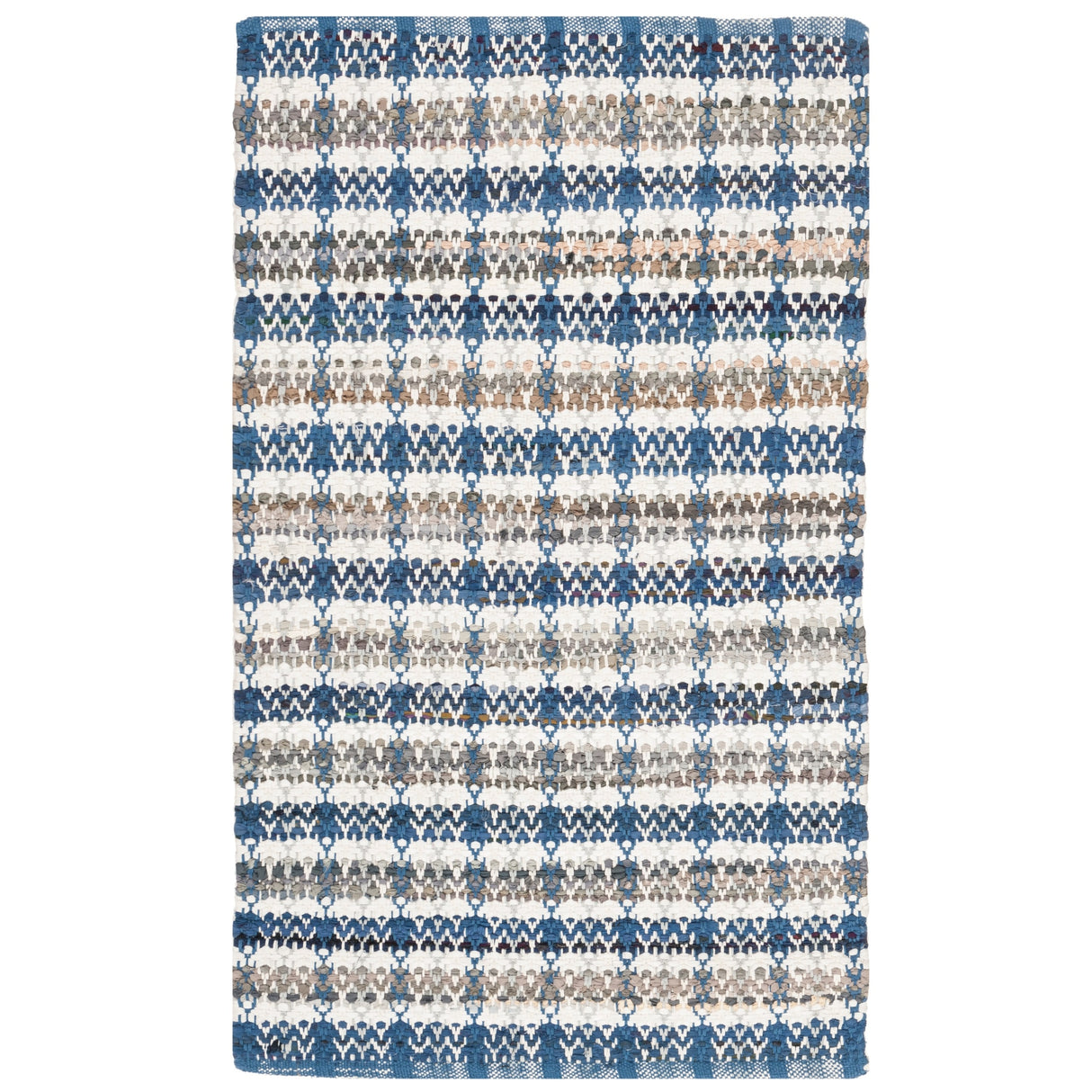 SAFAVIEH Handmade Flatweave Montauk Hermanda Casual Cotton Rug