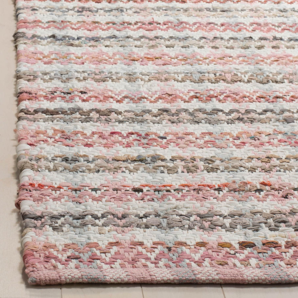 SAFAVIEH Handmade Flatweave Montauk Hermanda Casual Cotton Rug