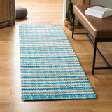 SAFAVIEH Handmade Flatweave Montauk Hermanda Casual Cotton Rug