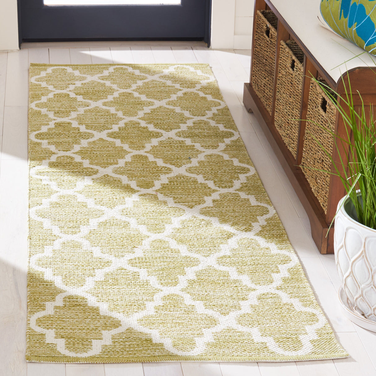 SAFAVIEH Handmade Flatweave Montauk Marie Casual Cotton Rug