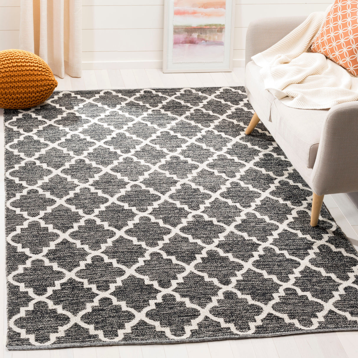 SAFAVIEH Handmade Flatweave Montauk Marie Casual Cotton Rug