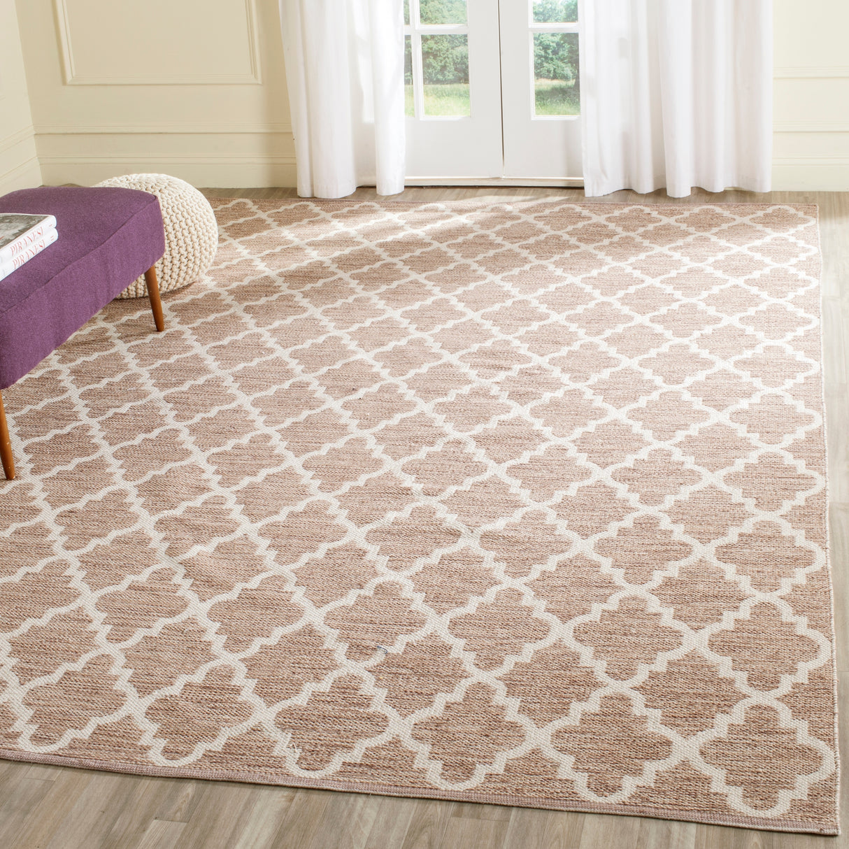 SAFAVIEH Handmade Flatweave Montauk Marie Casual Cotton Rug