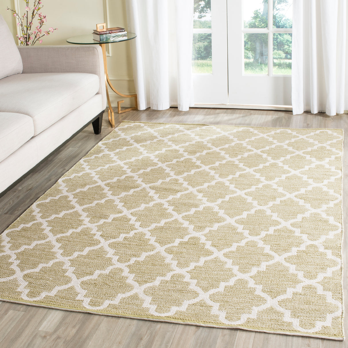 SAFAVIEH Handmade Flatweave Montauk Marie Casual Cotton Rug