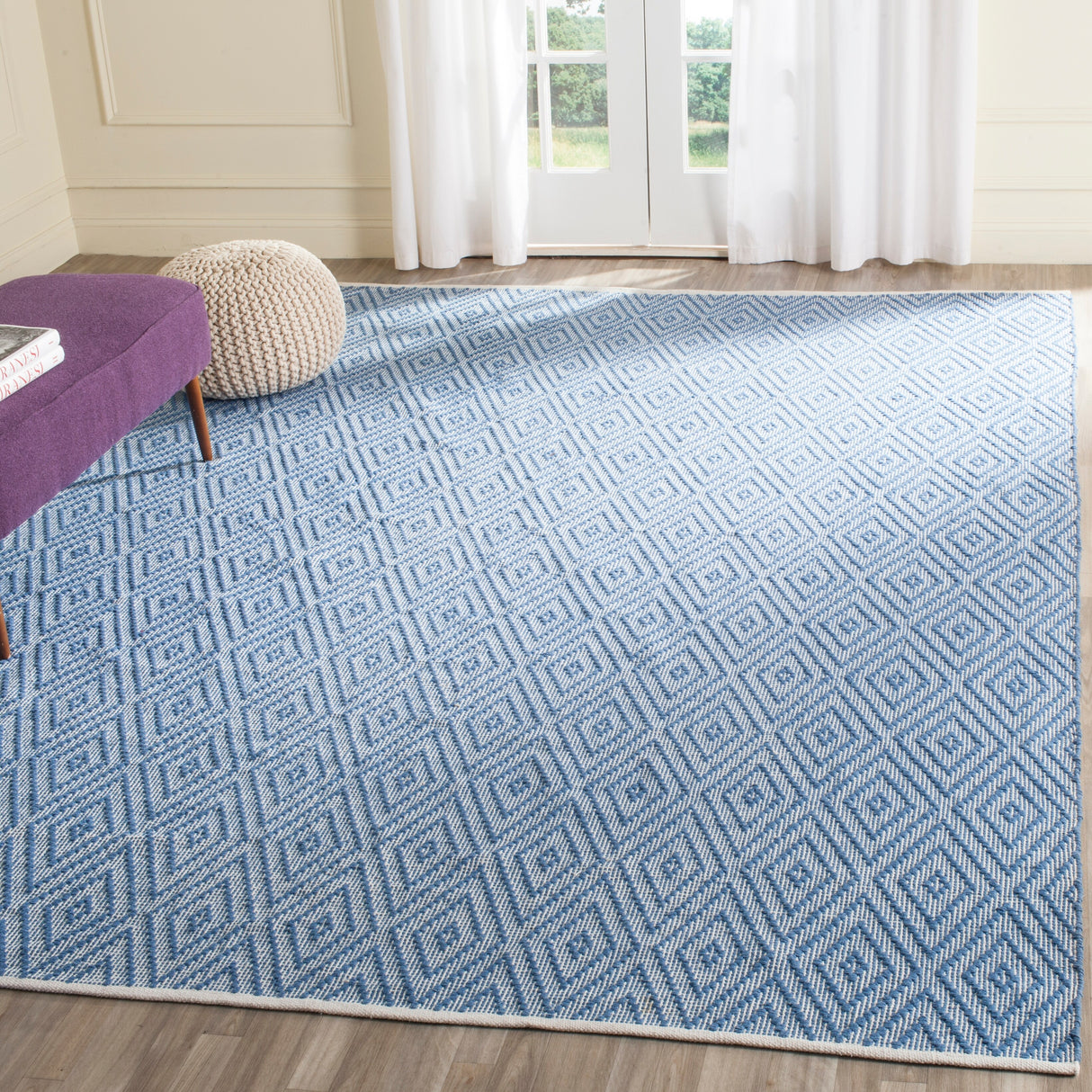 SAFAVIEH Handmade Flatweave Montauk Oushak Cotton Rug