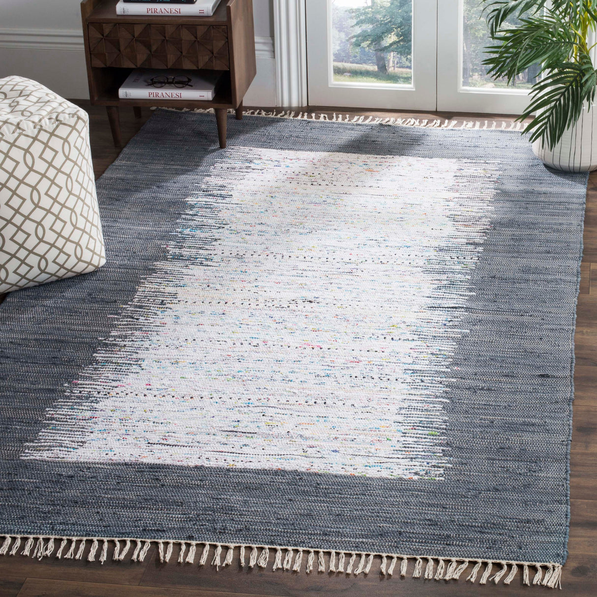 SAFAVIEH Handmade Flatweave Montauk Sidney Cotton Rug