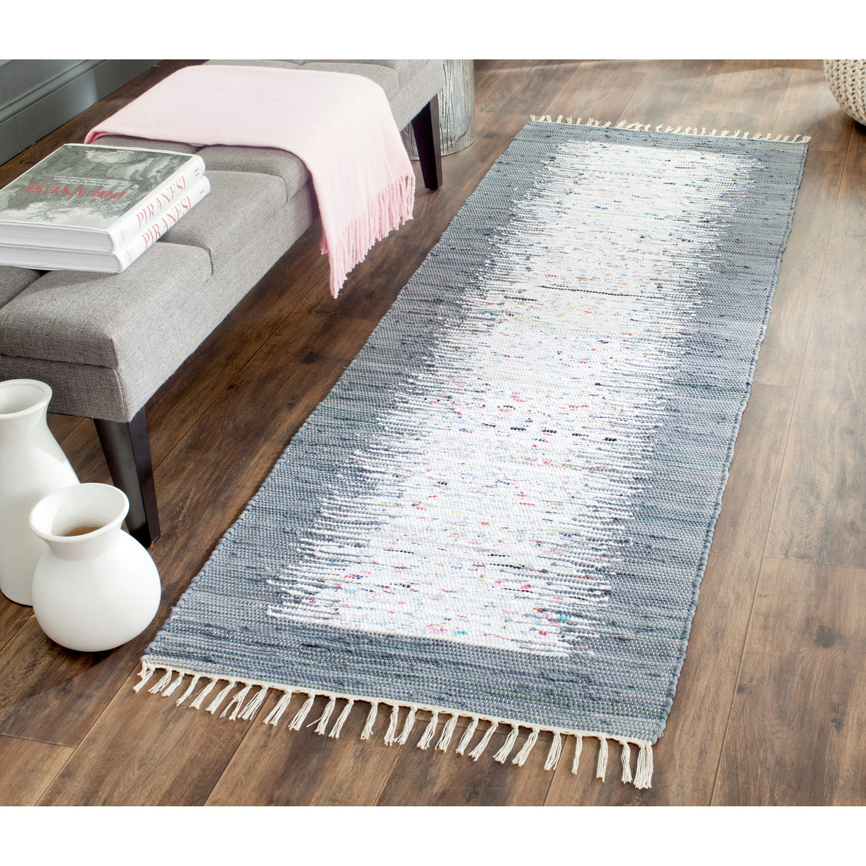 SAFAVIEH Handmade Flatweave Montauk Sidney Cotton Rug