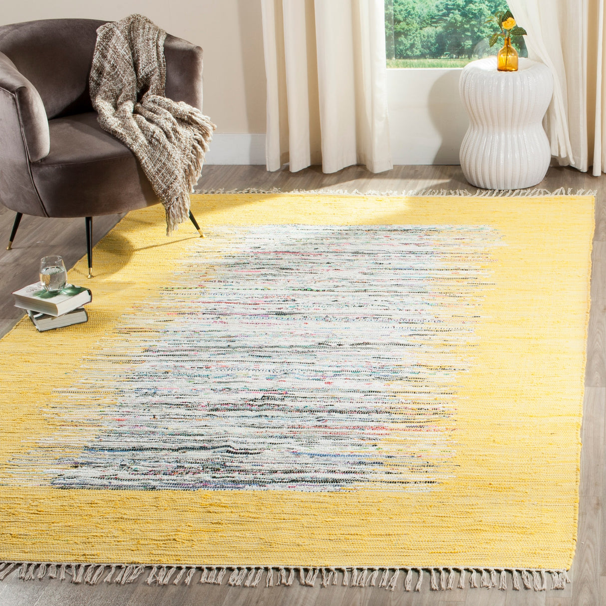 SAFAVIEH Handmade Flatweave Montauk Sidney Cotton Rug