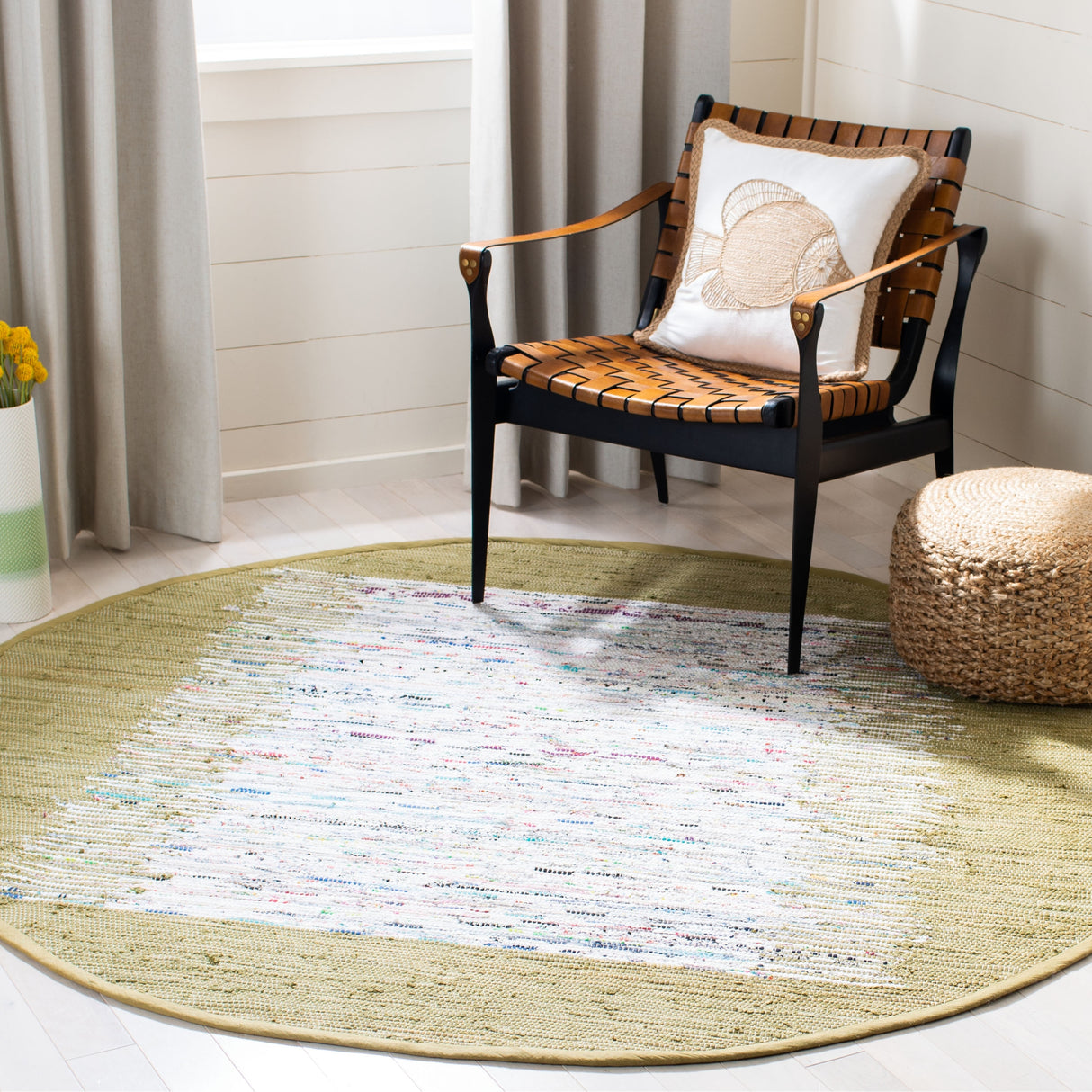 SAFAVIEH Handmade Flatweave Montauk Sidney Cotton Rug