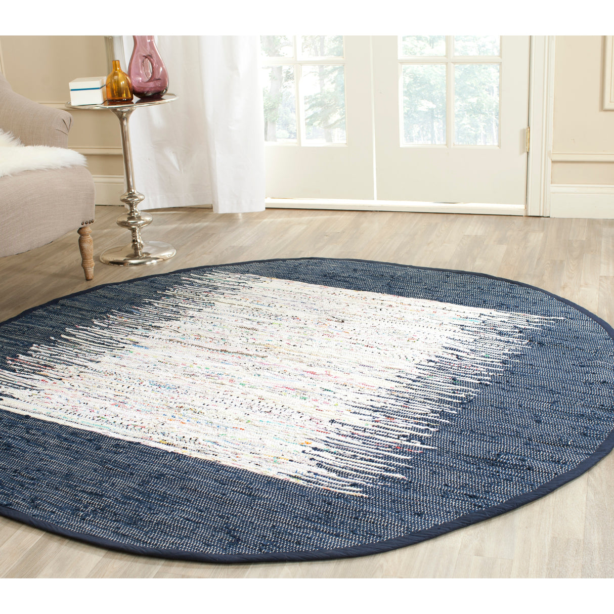 SAFAVIEH Handmade Flatweave Montauk Sidney Cotton Rug