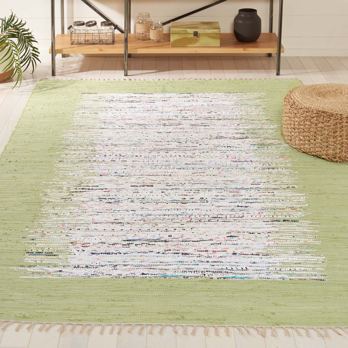 SAFAVIEH Handmade Flatweave Montauk Sidney Cotton Rug