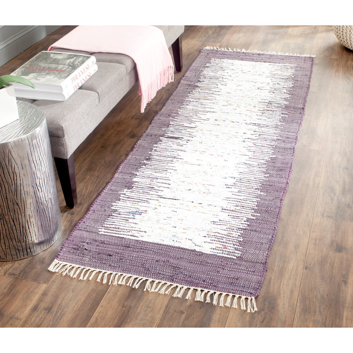 SAFAVIEH Handmade Flatweave Montauk Sidney Cotton Rug