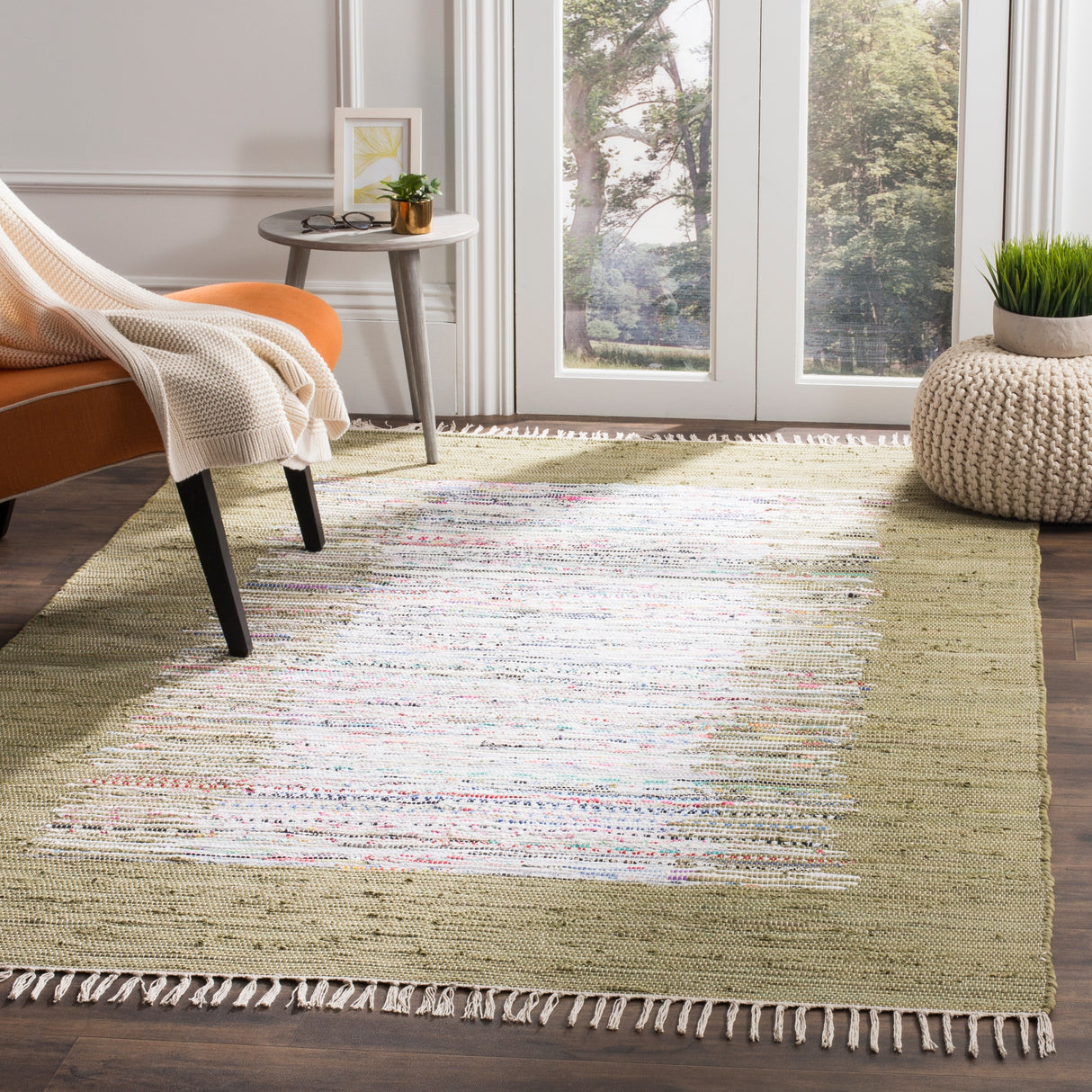 SAFAVIEH Handmade Flatweave Montauk Sidney Cotton Rug