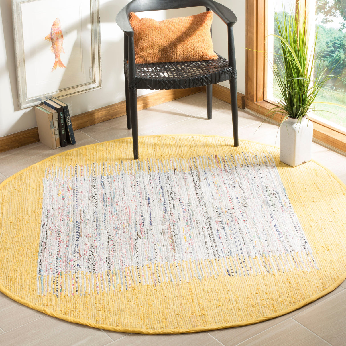 SAFAVIEH Handmade Flatweave Montauk Sidney Cotton Rug