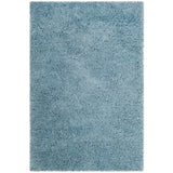 SAFAVIEH Handmade Florence Shag Isamar Solid Polyester Rug