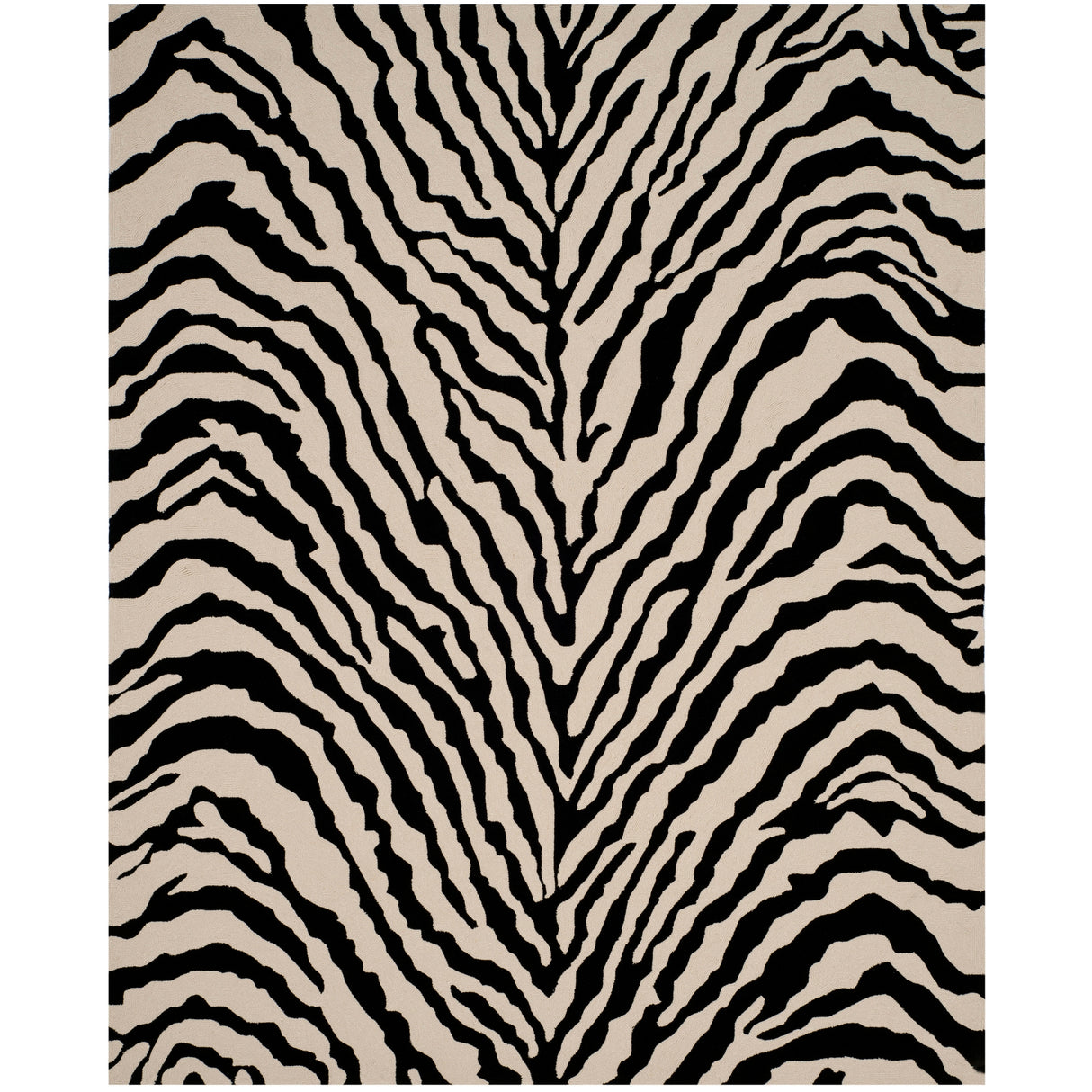 SAFAVIEH Handmade Four Seasons Zhuang Modern Zebra Rug