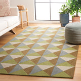 SAFAVIEH Handmade Genre Jitka Mid-Century Modern Wool Rug