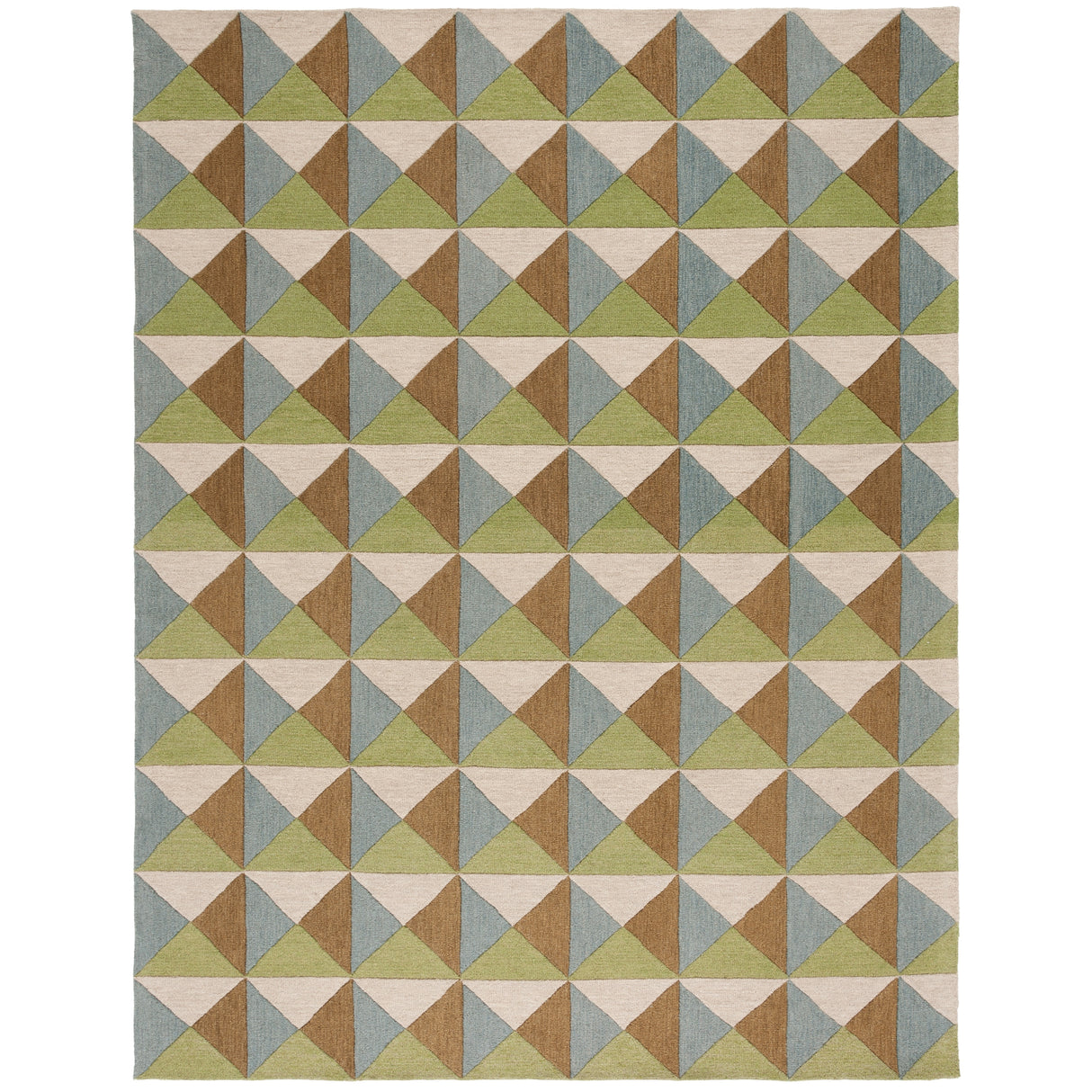 SAFAVIEH Handmade Genre Jitka Mid-Century Modern Wool Rug