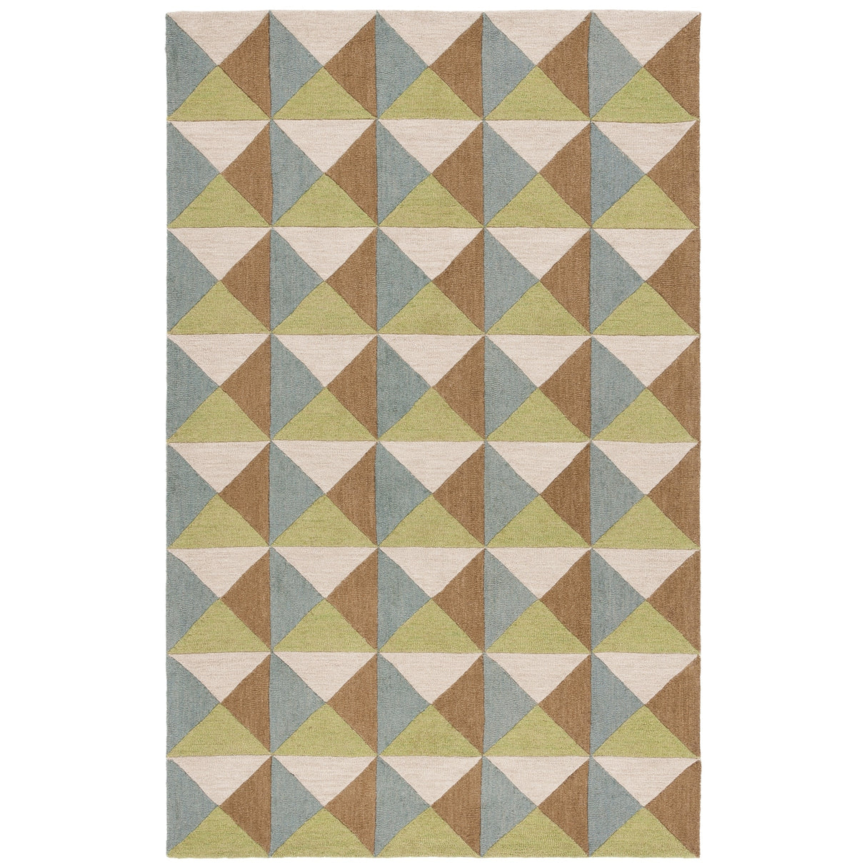 SAFAVIEH Handmade Genre Jitka Mid-Century Modern Wool Rug