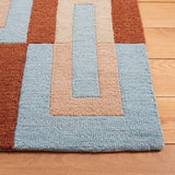 SAFAVIEH Handmade Genre Sabiene Mid-Century Modern Wool Rug