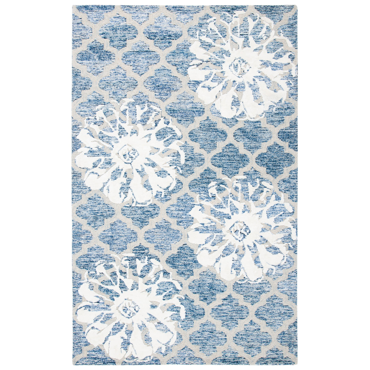 SAFAVIEH Handmade Glamour Florelle Floral Trellis Wool/ Viscose Rug