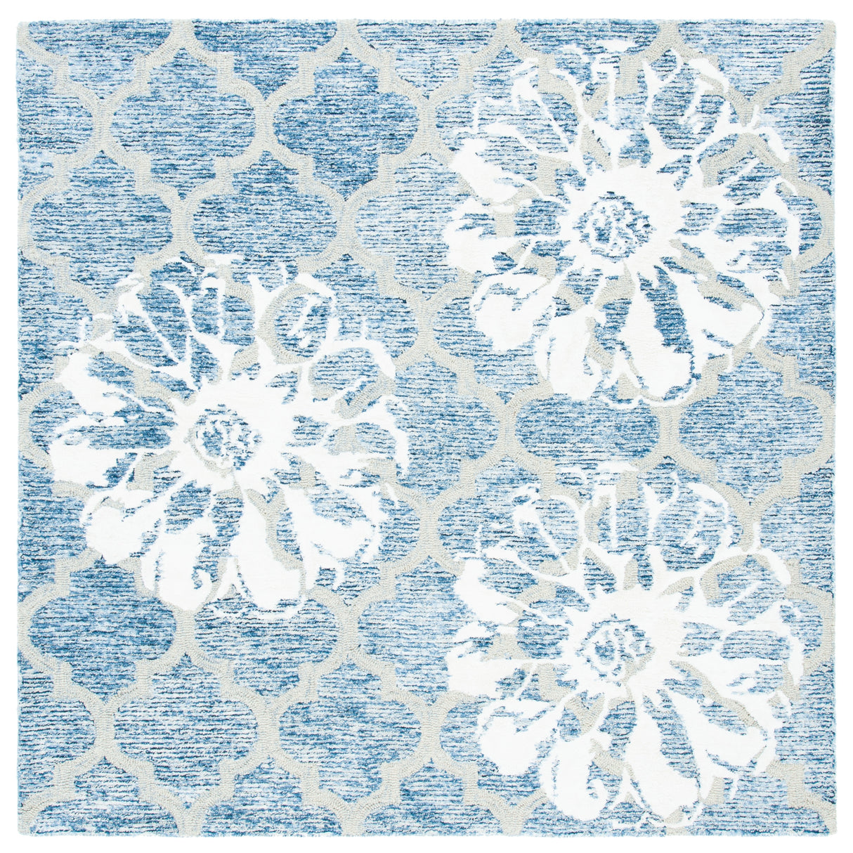 SAFAVIEH Handmade Glamour Florelle Floral Trellis Wool/ Viscose Rug