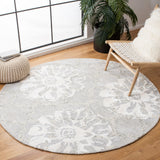 SAFAVIEH Handmade Glamour Florelle Floral Trellis Wool/ Viscose Rug