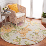 SAFAVIEH Handmade Glamour Lyan Floral Rug