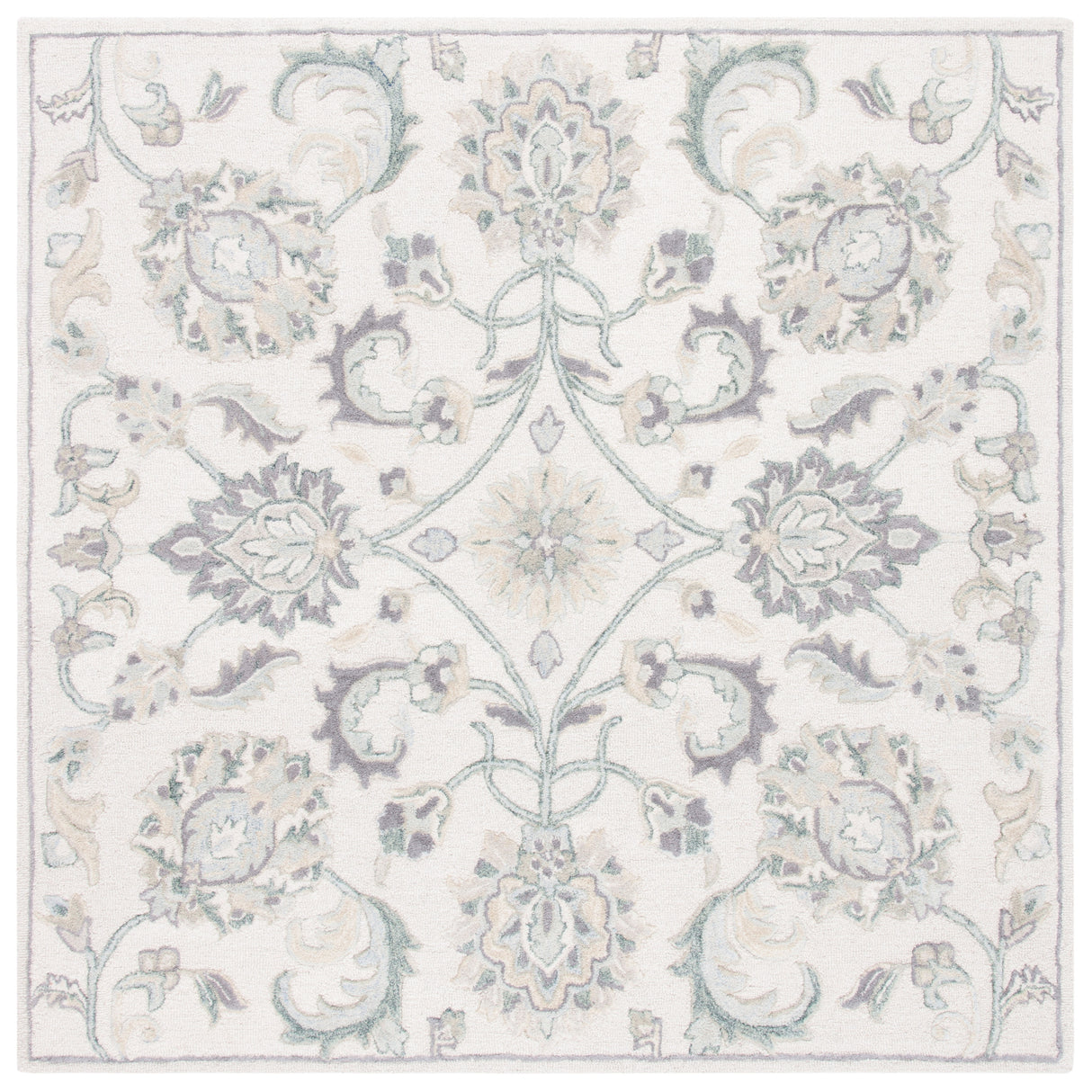 SAFAVIEH Handmade Glamour Marsona Floral Wool Rug