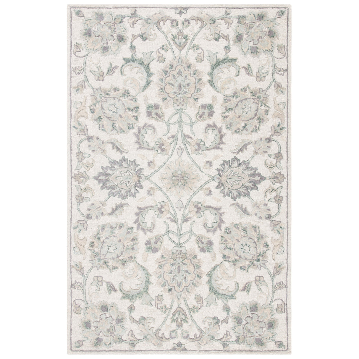 SAFAVIEH Handmade Glamour Marsona Floral Wool Rug