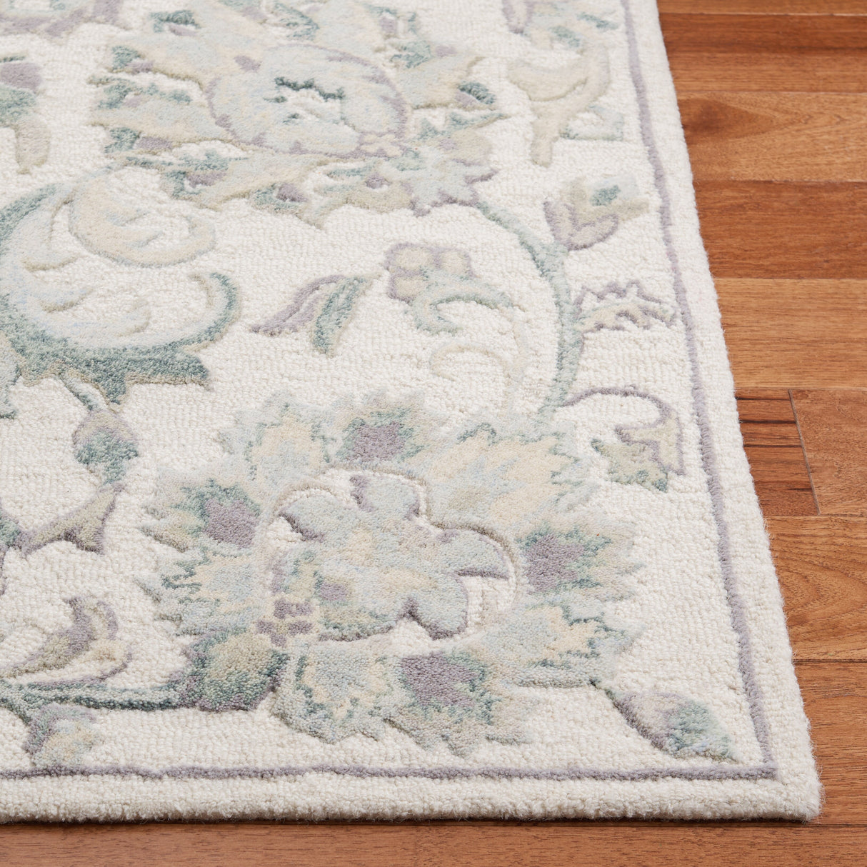 SAFAVIEH Handmade Glamour Marsona Floral Wool Rug