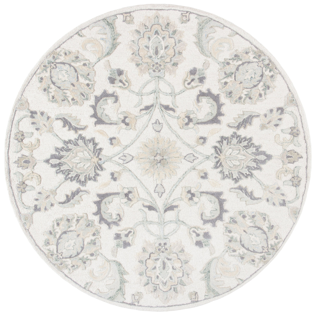 SAFAVIEH Handmade Glamour Marsona Floral Wool Rug