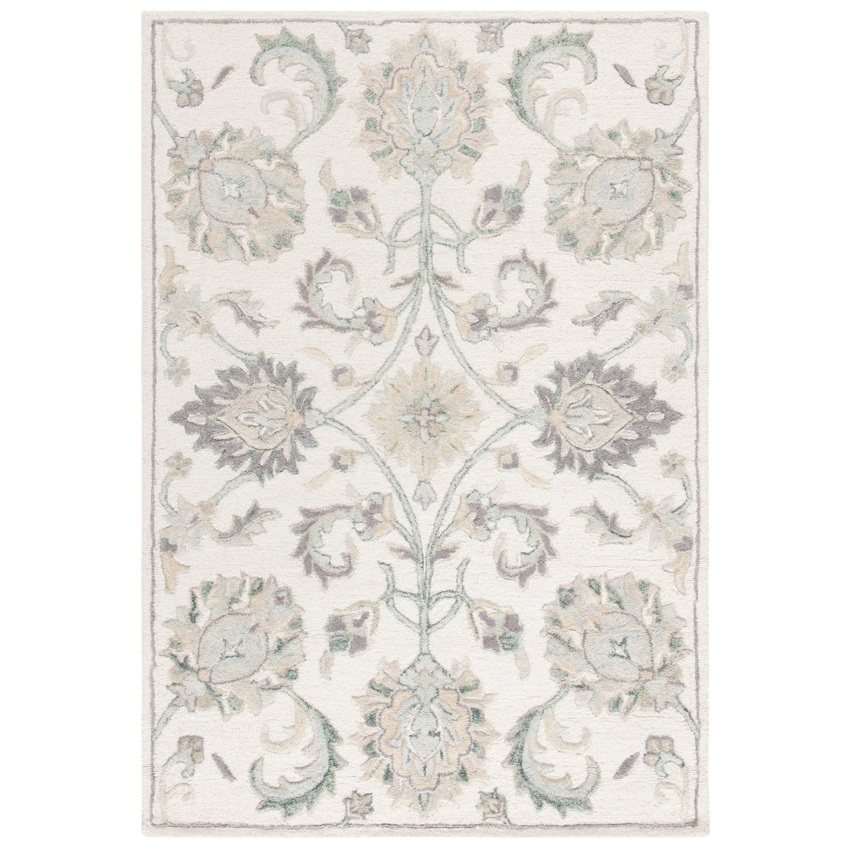 SAFAVIEH Handmade Glamour Marsona Floral Wool Rug