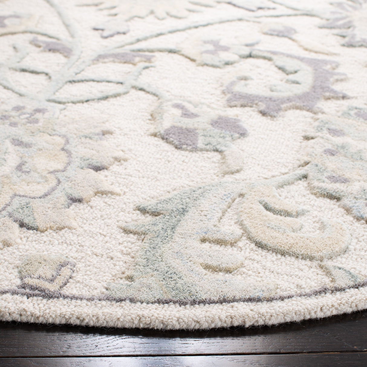 SAFAVIEH Handmade Glamour Marsona Floral Wool Rug