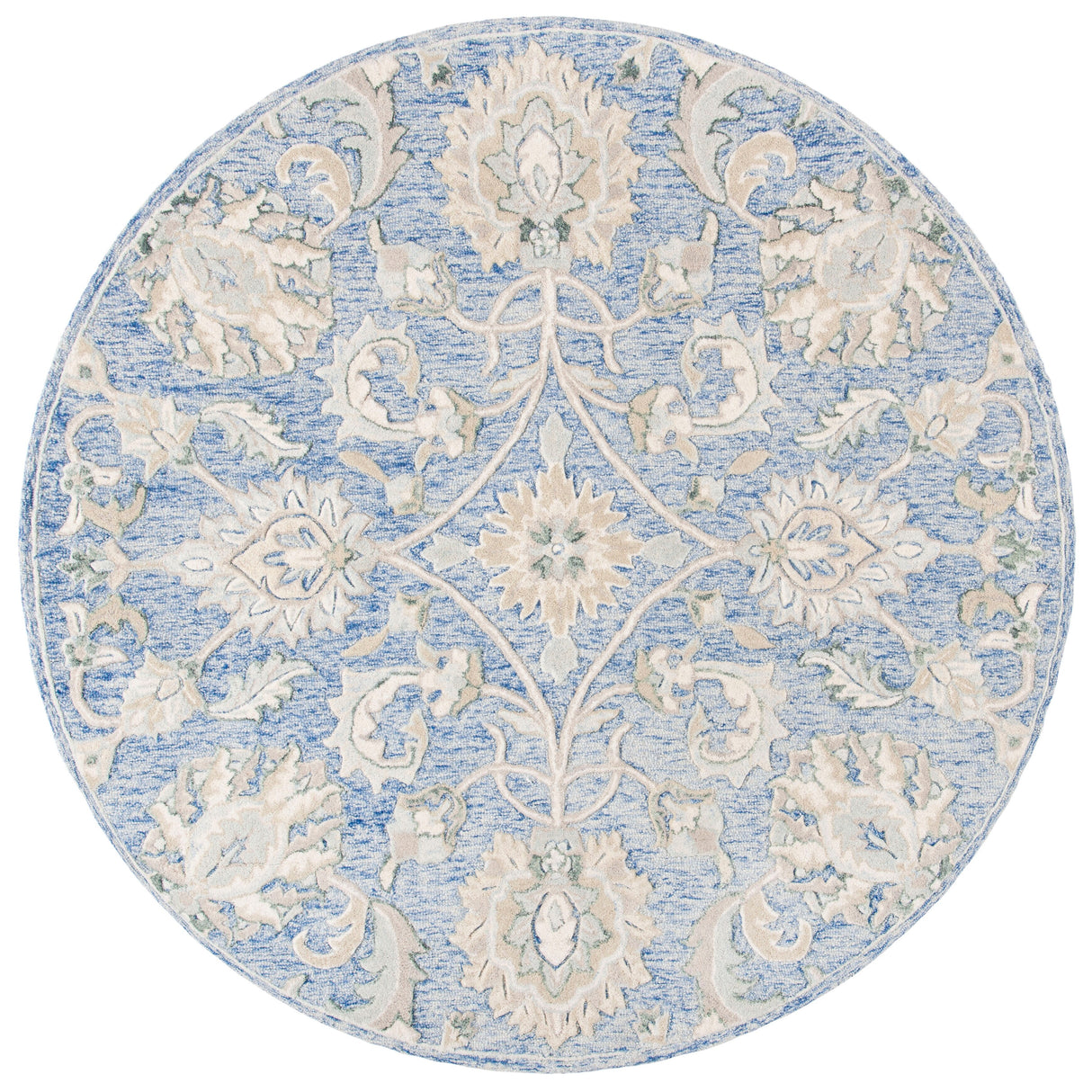 SAFAVIEH Handmade Glamour Marsona Floral Wool Rug