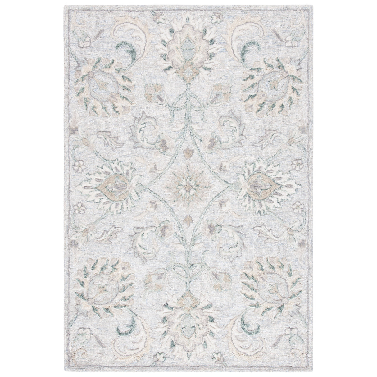 SAFAVIEH Handmade Glamour Marsona Floral Wool Rug