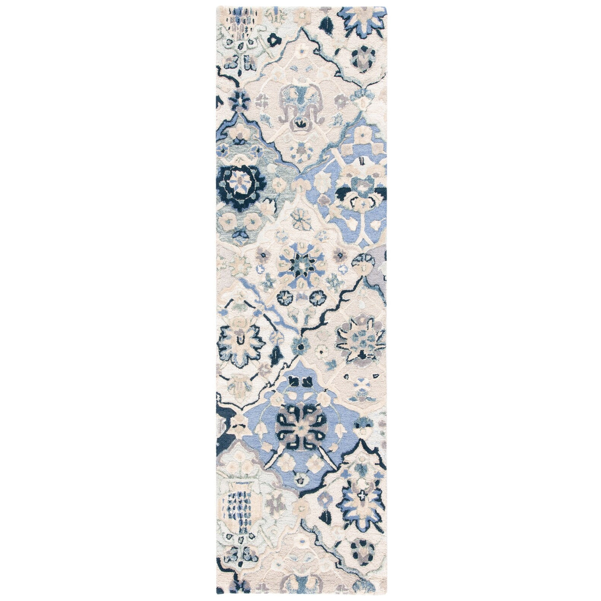 SAFAVIEH Handmade Glamour Printed Floral Wool Rug