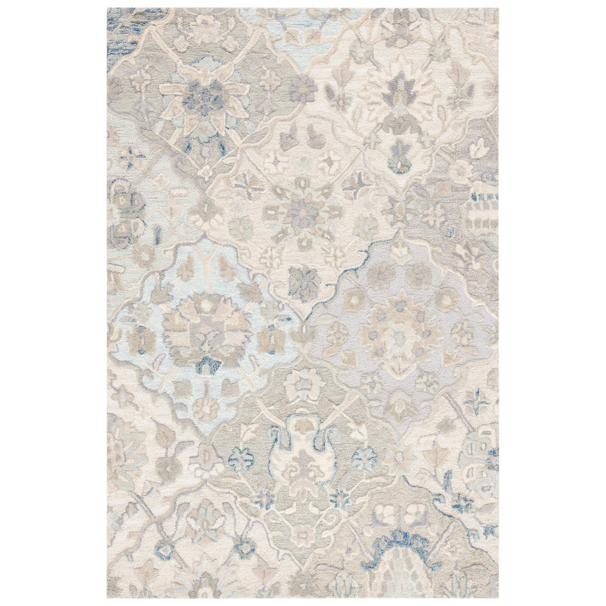 SAFAVIEH Handmade Glamour Printed Floral Wool Rug