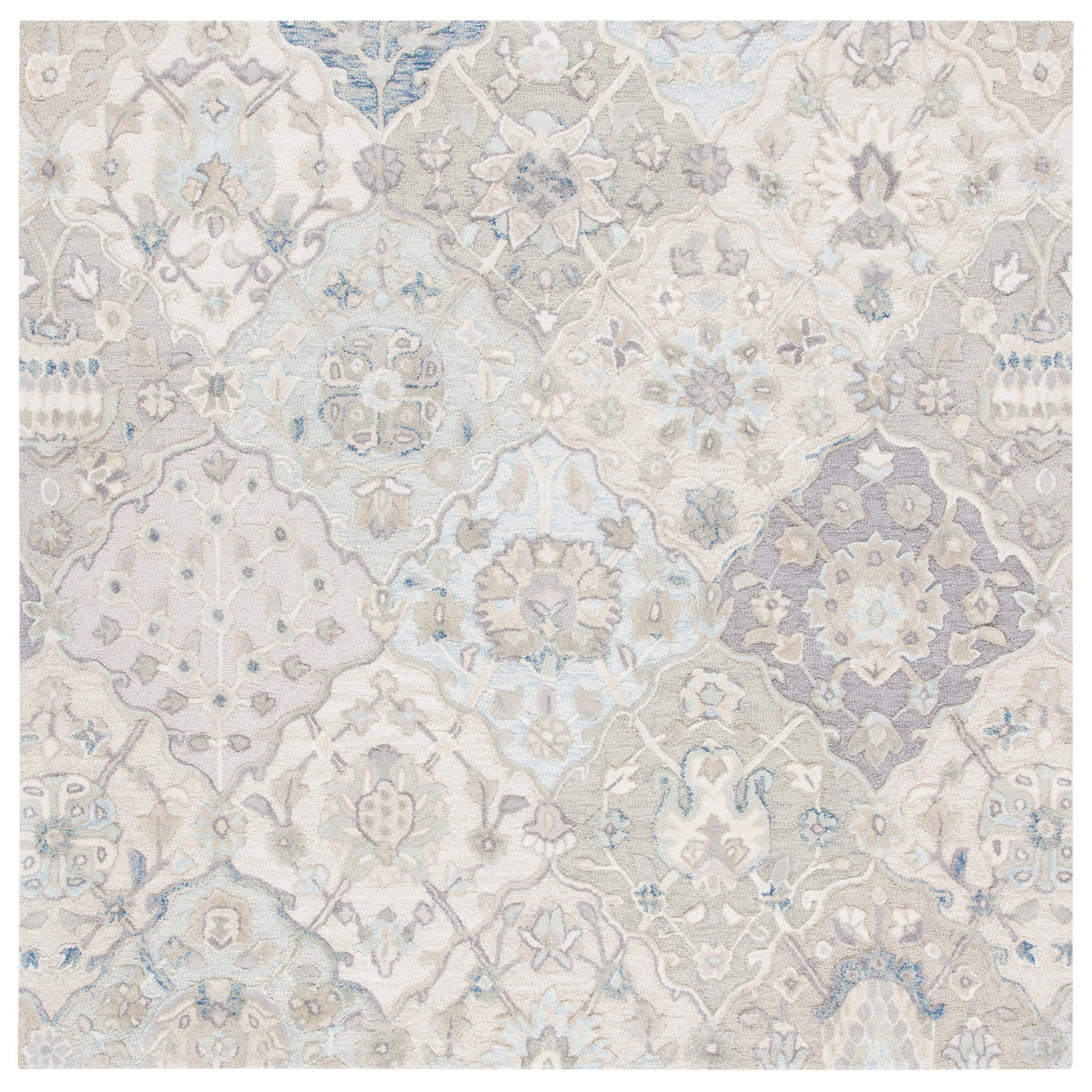 SAFAVIEH Handmade Glamour Printed Floral Wool Rug