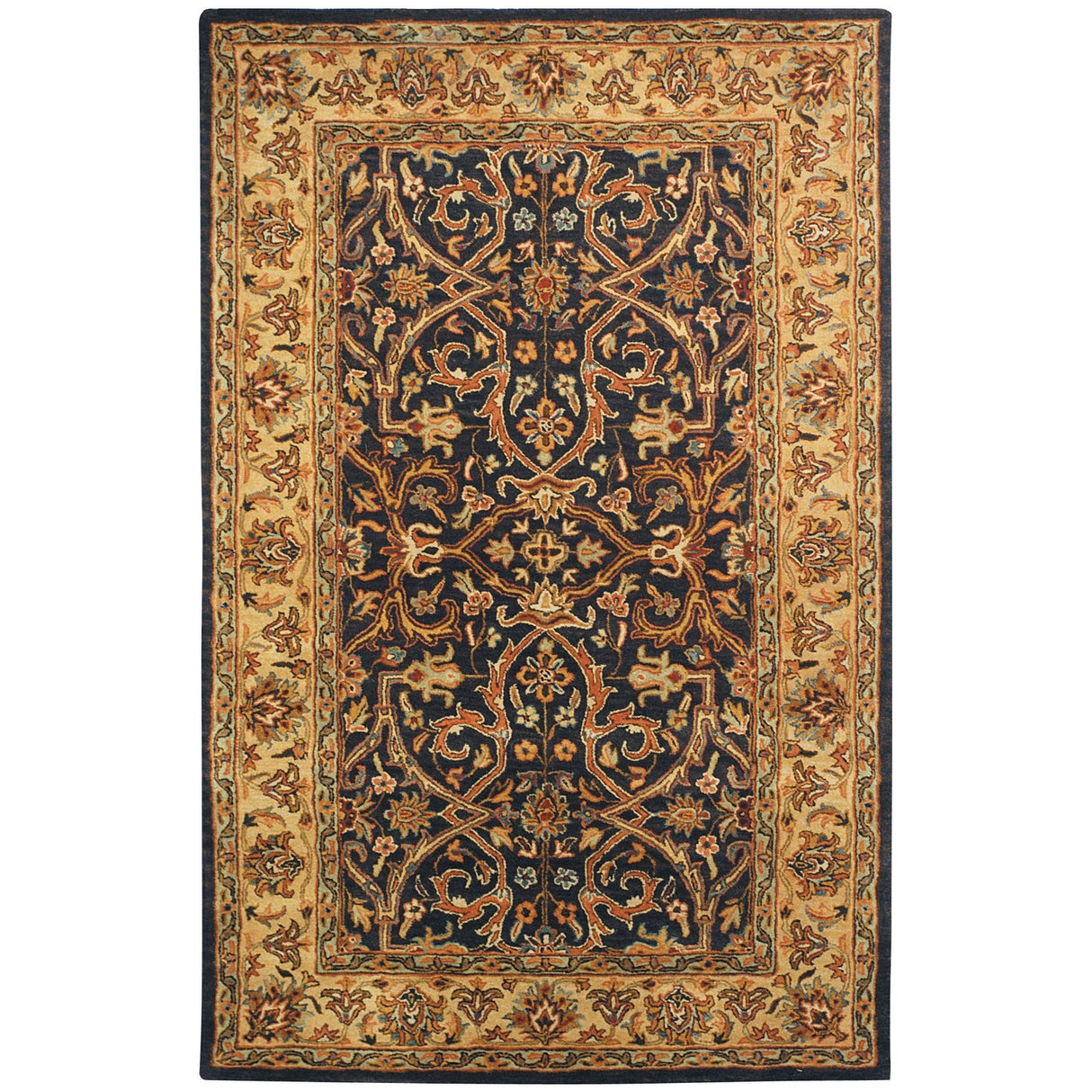 SAFAVIEH Handmade Heritage Abc Traditional Oriental Wool Rug