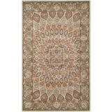 SAFAVIEH Handmade Heritage Wayfarer Traditional Oriental Wool Rug