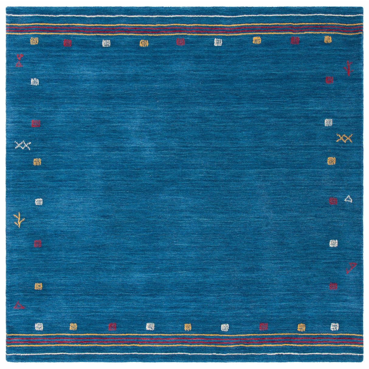 SAFAVIEH Handmade Himalaya Annelene Border Wool Rug