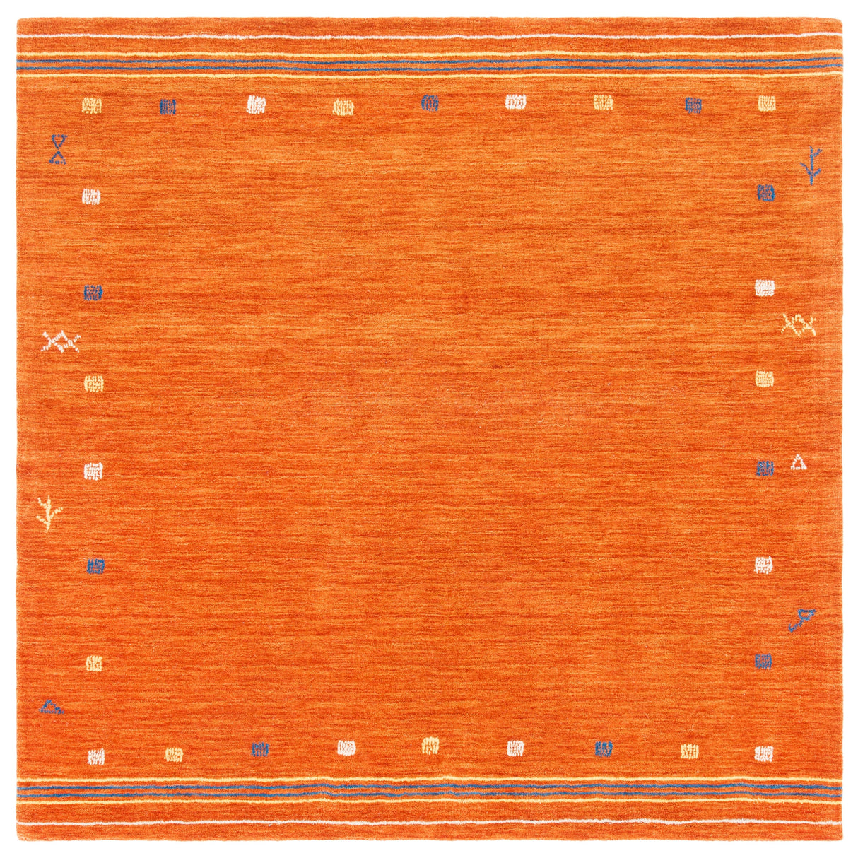 SAFAVIEH Handmade Himalaya Annelene Border Wool Rug