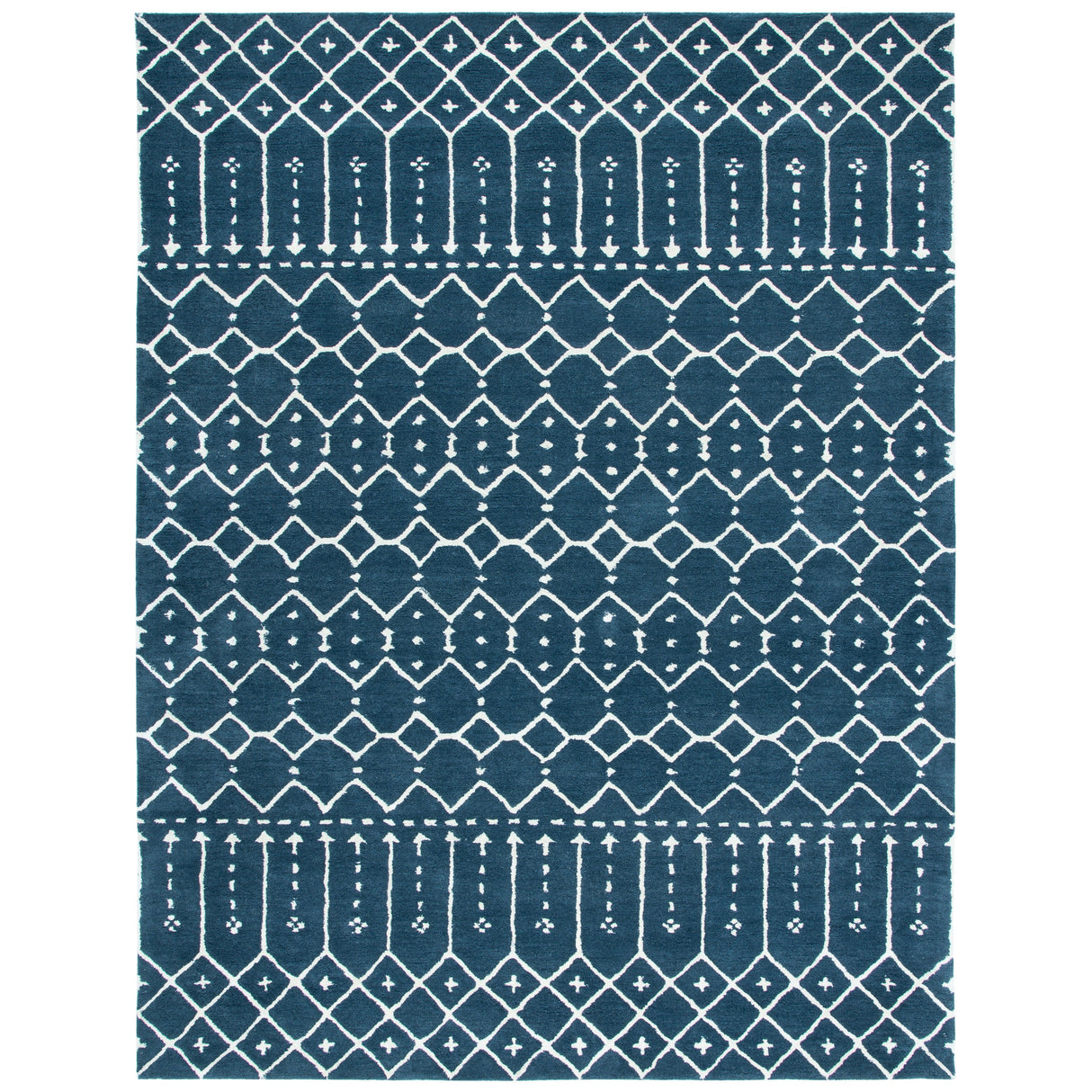 SAFAVIEH Handmade Himalaya Parasols Modern Wool Rug