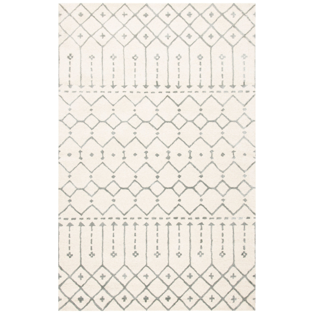 SAFAVIEH Handmade Himalaya Parasols Modern Wool Rug