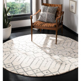 SAFAVIEH Handmade Himalaya Parasols Modern Wool Rug