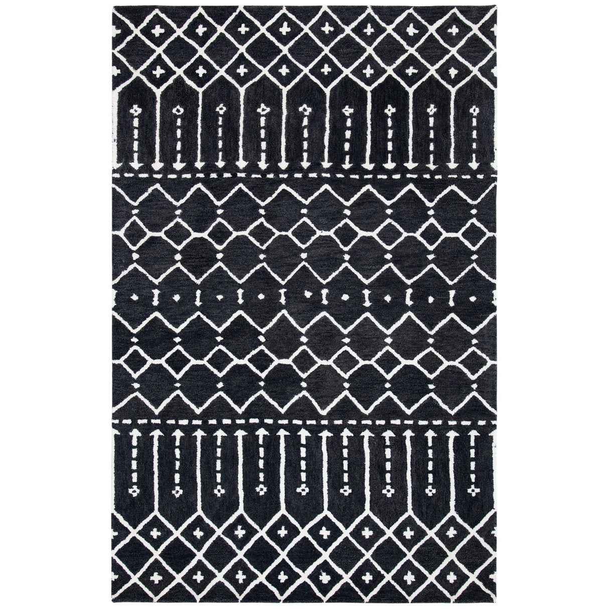 SAFAVIEH Handmade Himalaya Parasols Modern Wool Rug